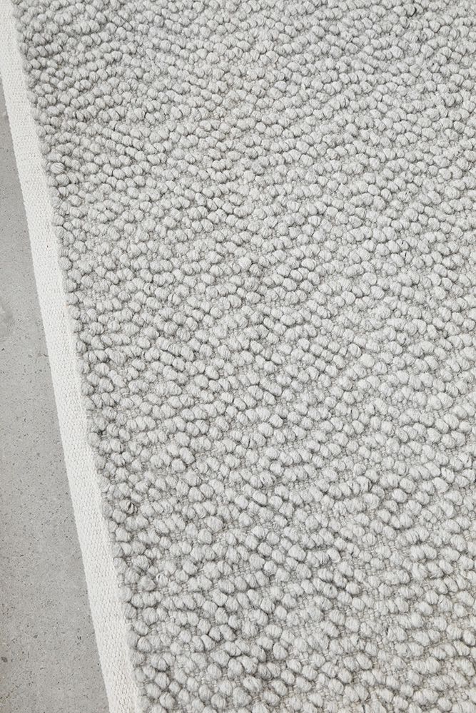 BOUCLE GREY RUG