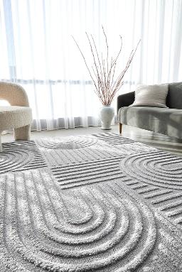 Marigold Dior Silver Rug