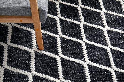 Huxley Black Rug