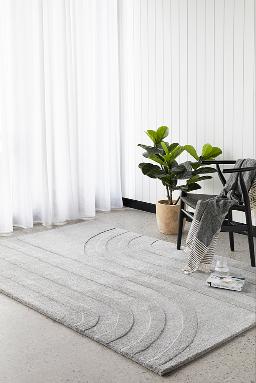 SUMMIT TRAIL GREY RUG